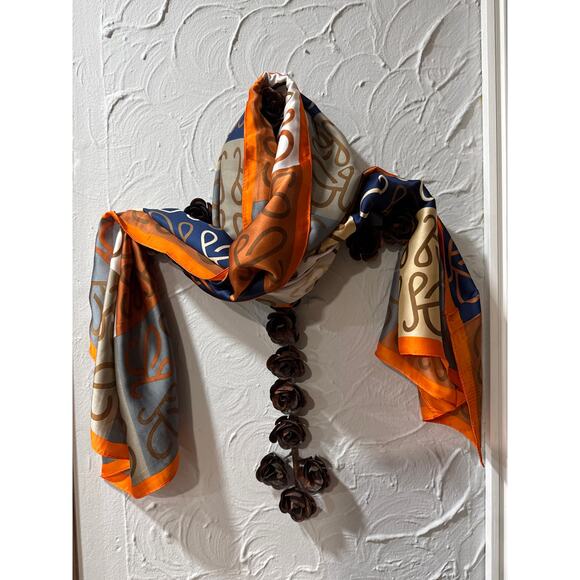 Elegant Multi Color Scarf - Size: 32x68 - Picture 8 of 8